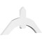 Ekena Millwork Archdale Architectural Grade PVC Gable Bracket, 48"W x 22"H x 2"D x 6"F, 11/12 Pitch GBP048X22X0206ARC00 - alternate 1
